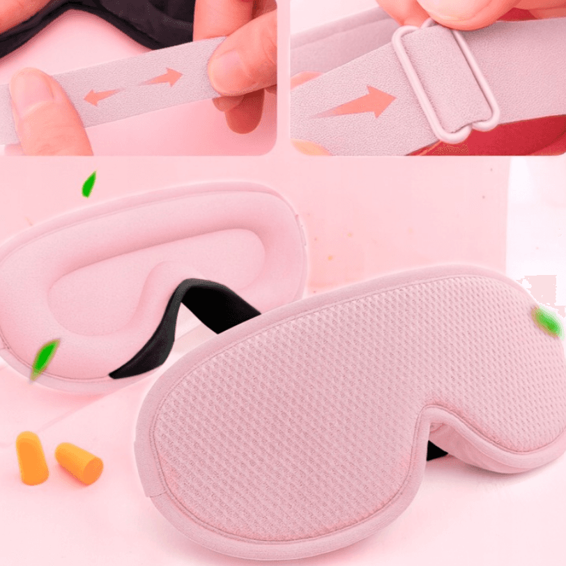 Opaska na oczy do zasypiania 3D